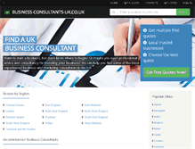 Tablet Screenshot of business-consultants-uk.co.uk